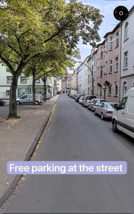 Igo Apartment 2 Schlafenzimmer Mit Waschmaschine Trockner Haustier Rheinufer 5Min Netflix Disney Plus 17-6 Duisburg Exterior foto